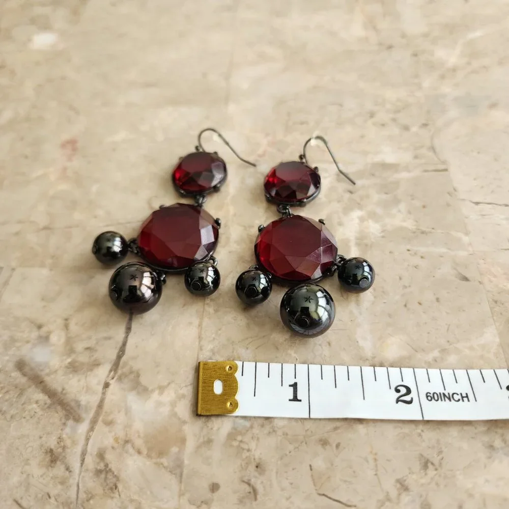Stony Dangle Style Fashion Earrings